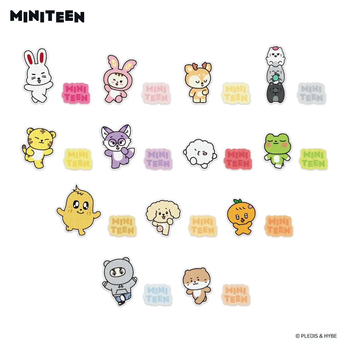 【SEVENTEEN(セブチ)】 MINITEEN WAPPEN(ワッペン) ¥900(税抜)