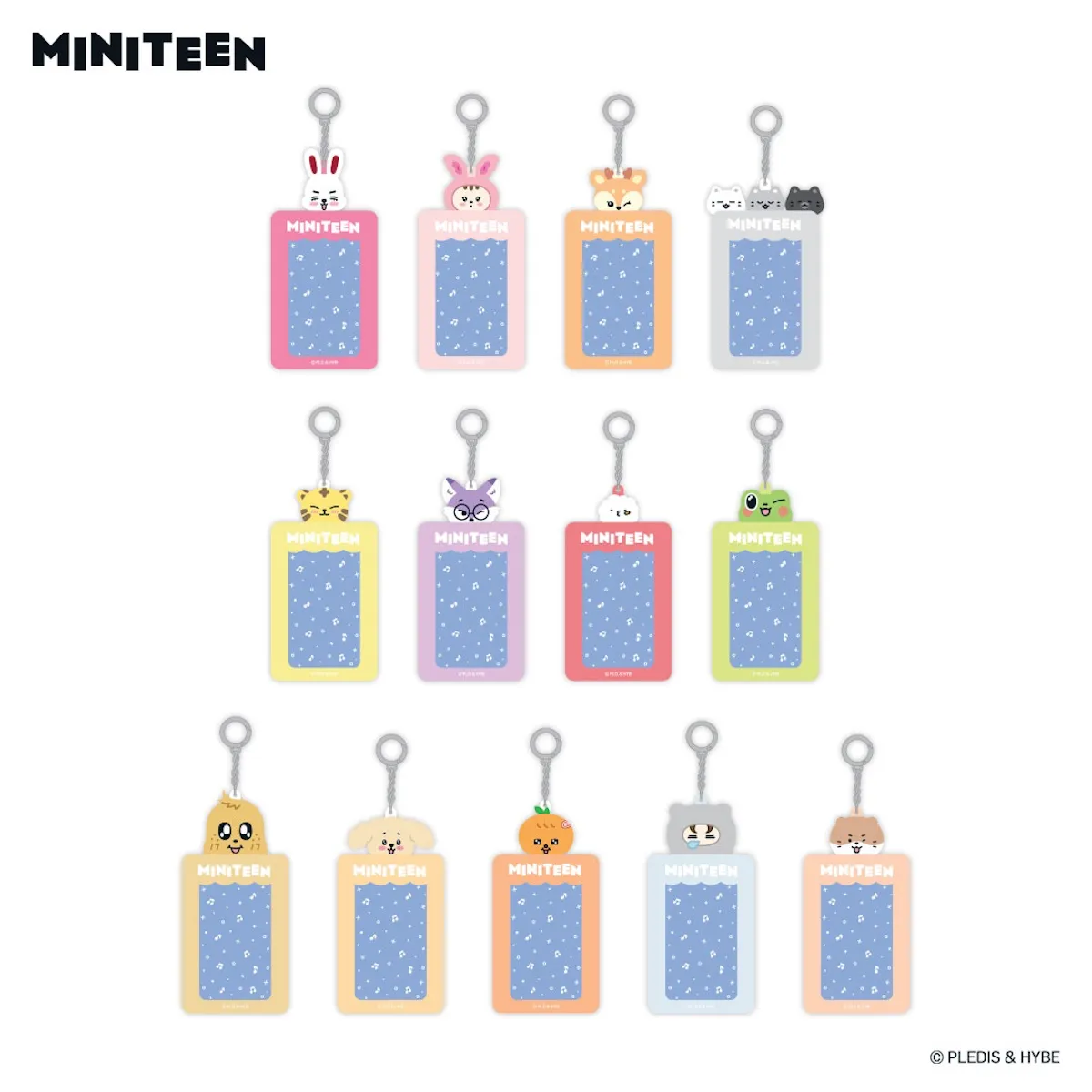 【SEVENTEEN(セブチ)】 MINITEEN PHOTO CARD HOLDER(フォトカードホルダー) ¥1,500(税抜)