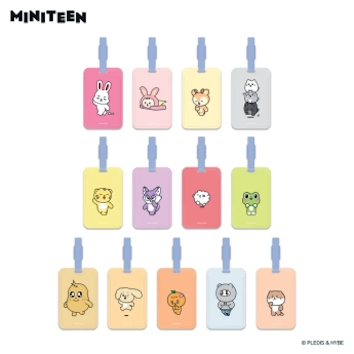 【SEVENTEEN(セブチ)】 MINITEEN ABS NAME TAG(ネームタグ) ¥2,100(税抜)