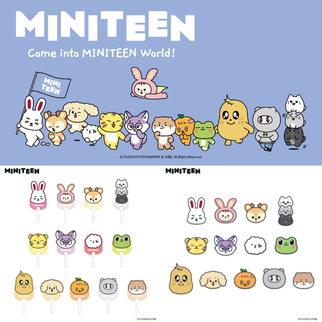 【SEVENTEEN（セブチ）】CARAT待望♡MINITEEN（ミニティーン）公式グッズのポップアップが東京＆大阪で開催決定！