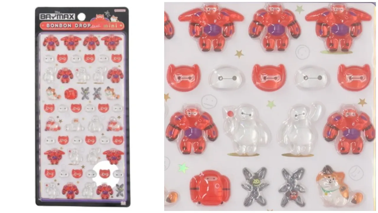 ボンボンドロップシールミニ(ベイマックス・PS柄)500円(税込550円)