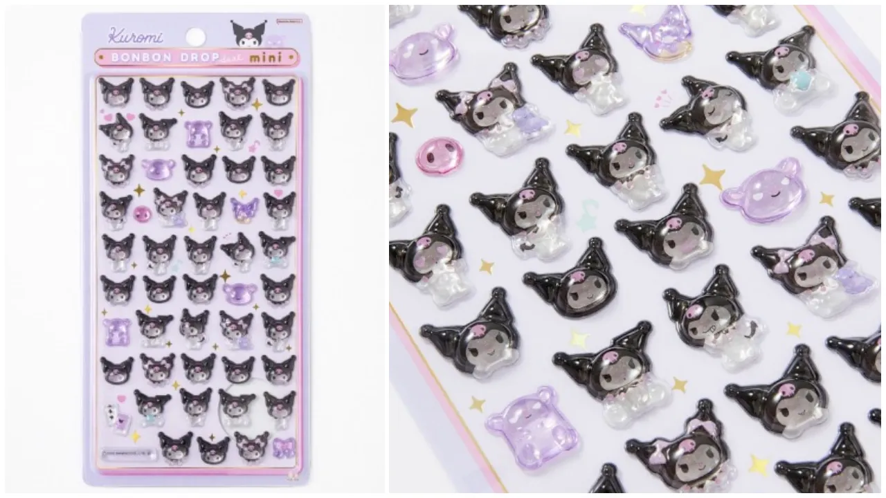 ボンボンドロップシールミニ(クロミ)500円(税込550円)