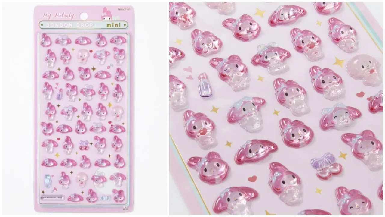 ボンボンドロップシールミニ(マイメロディ)500円(税込550円)