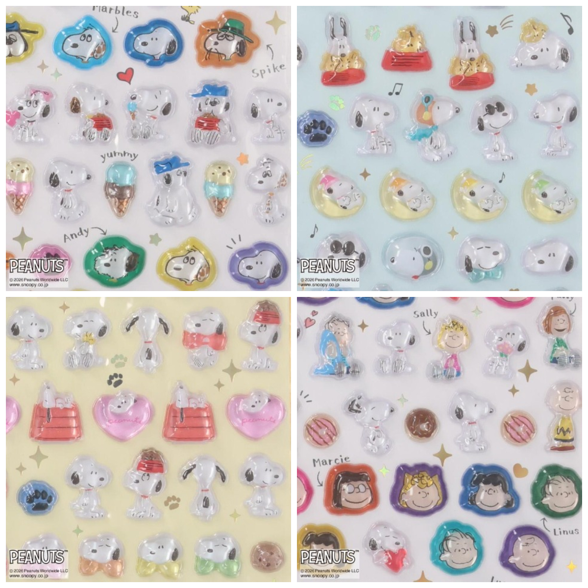 【しまむら発シャンブル】ボンボンドロップシール『スヌーピー ミニ』登場!オンラインストアで1月27日(火)販売スタート!