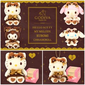 【サンリオ×ゴディバ2026】バレンタインギフトセットが1/7(水)発売♡ハローキティ・マイメロディ・クロミ・シナモロールが可愛すぎる♡