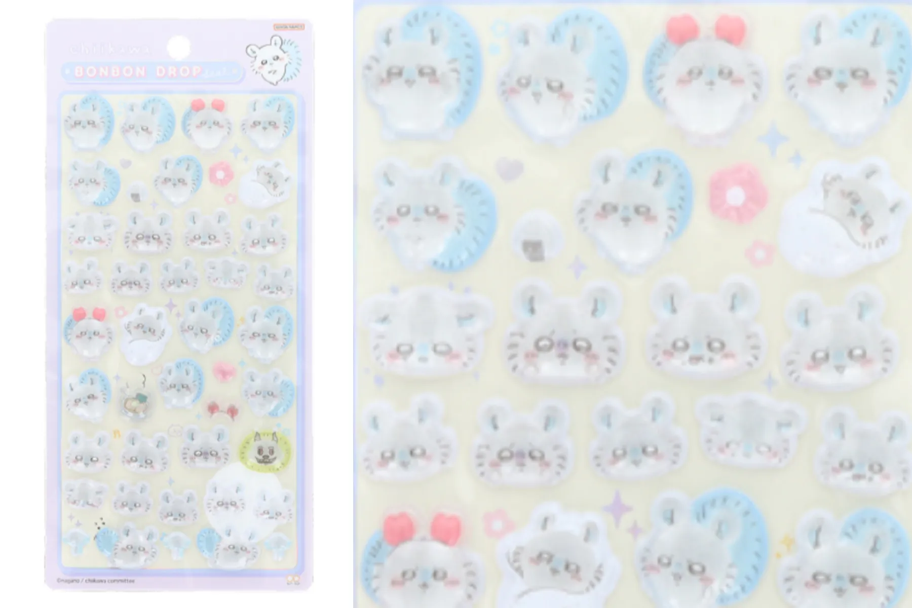【ボンボンドロップシール】『ちいかわ 第2弾』モモンガ