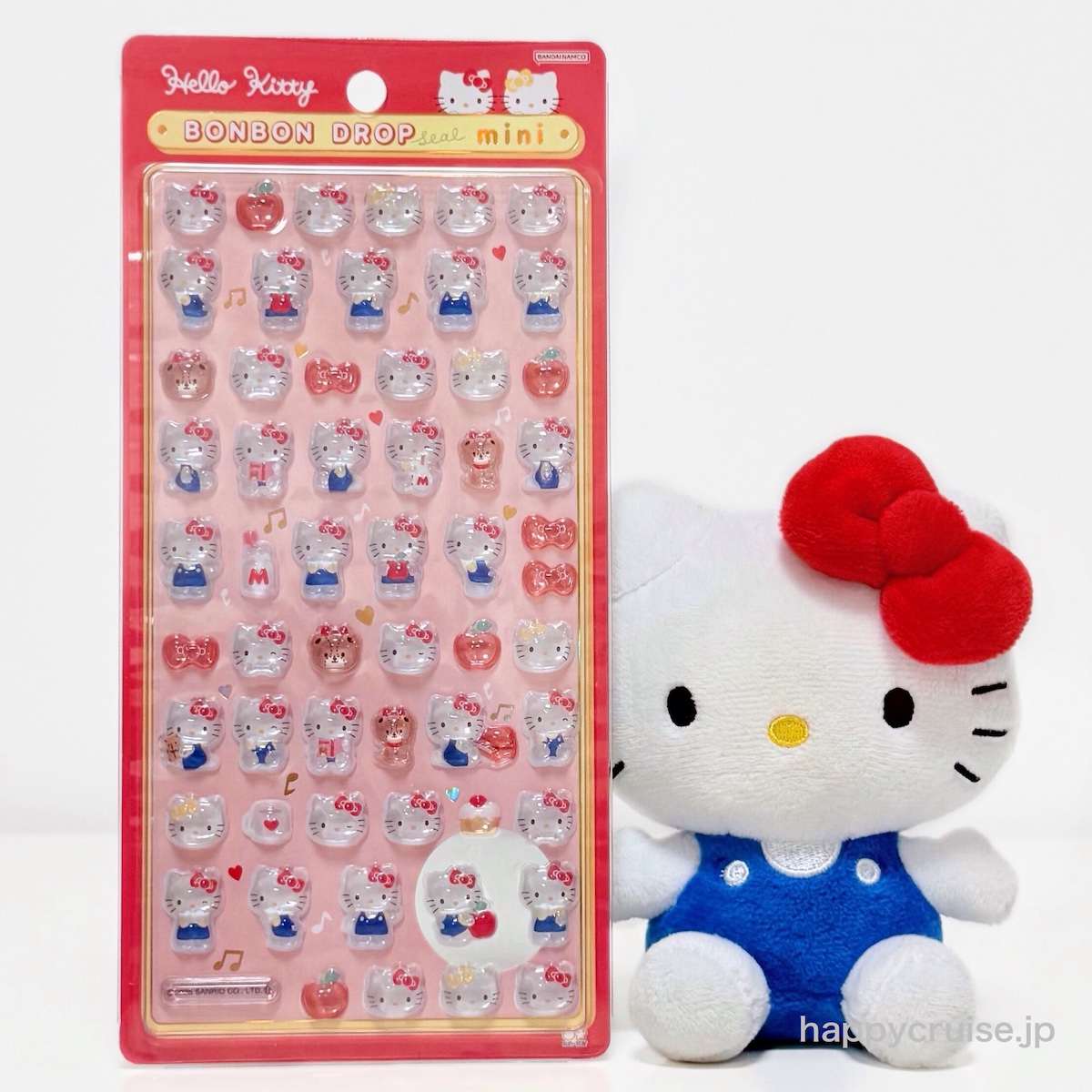 【ボンボンドロップシールmini】サンリオミニが大人気！ときめきレッドなハローキティがめっちゃ可愛い〜♡