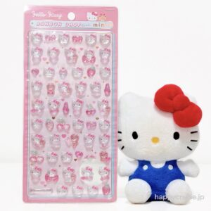 【ボンボンドロップシールmini】サンリオミニ「ハローキティ ピンク」が可愛すぎる〜♡双子ミミィのさくらんぼシールも♡
