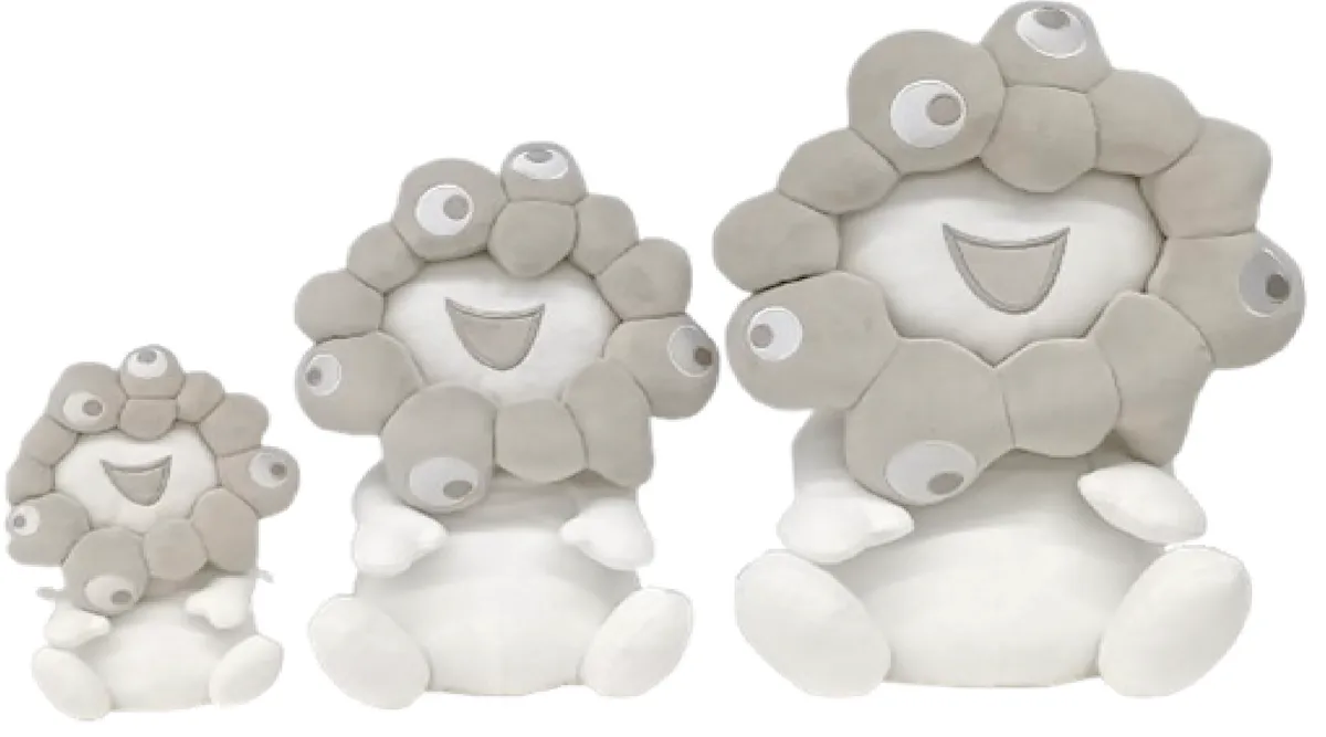 【ミャクミャク新作グッズ】白ミャクミャクが可愛すぎる♡ぬいぐるみ＆ポーチ新登場！2026年2月中旬発売