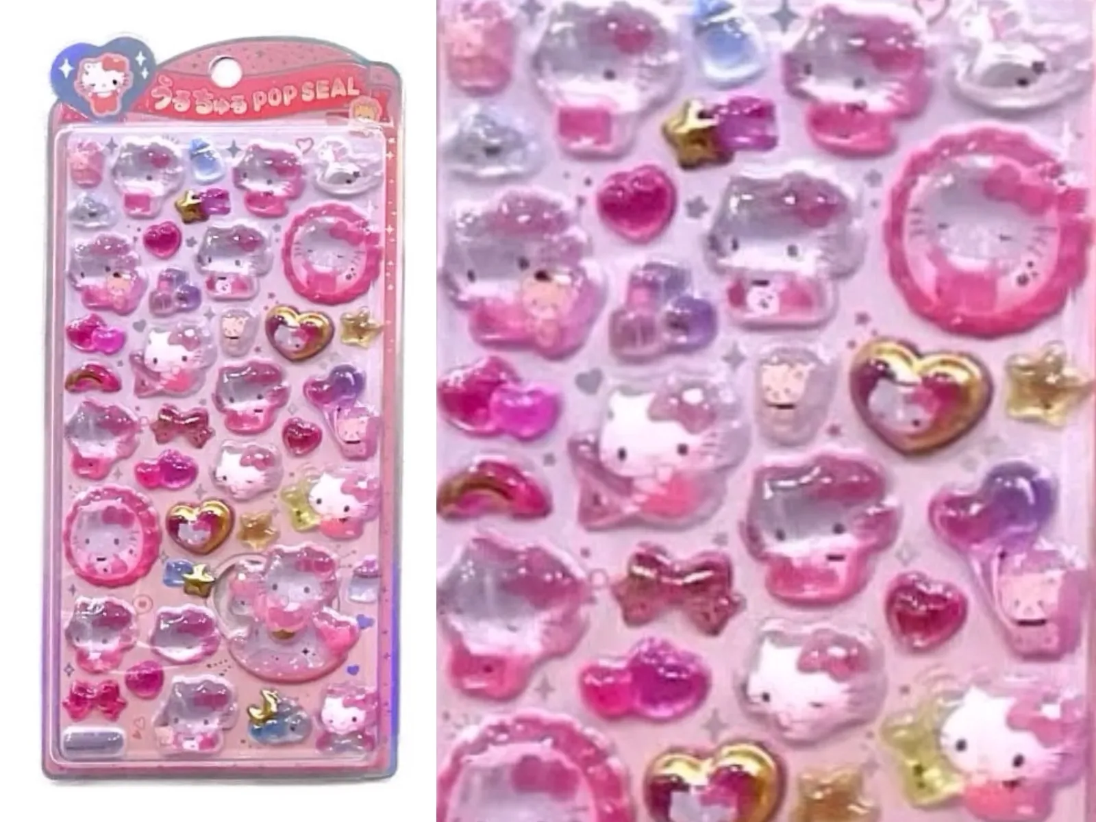 【キディランドららぽーと富士見店】「うるちゅるポップシール」抽選販売♡ハローキティ