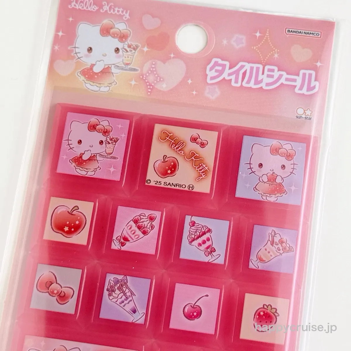 【サンリオ タイルシール】ゆめかわ! ハローキティ タイルシール サンリオ 550円(税込)