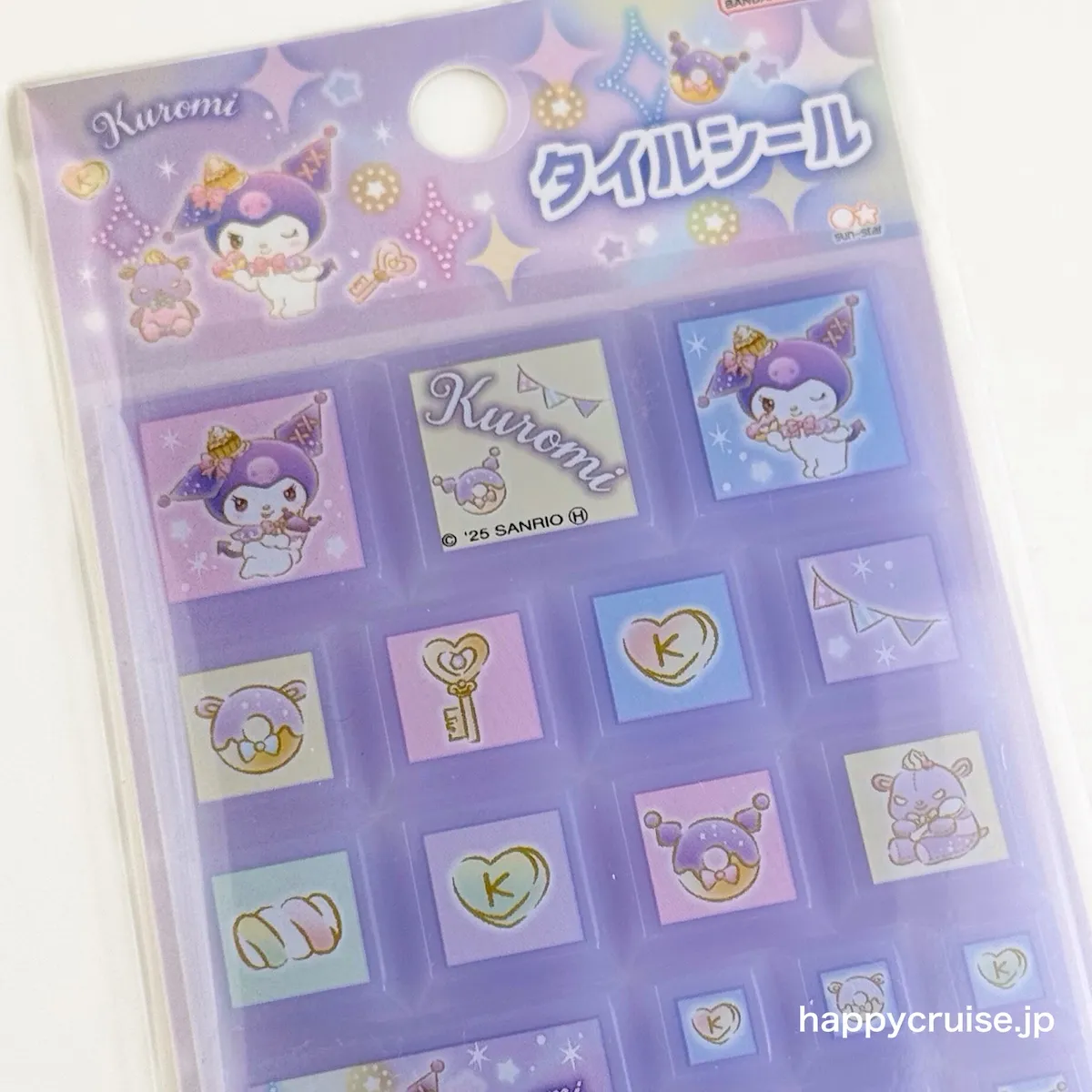 【サンリオ タイルシール】ゆめかわ! クロミ タイルシール サンリオ 550円(税込)