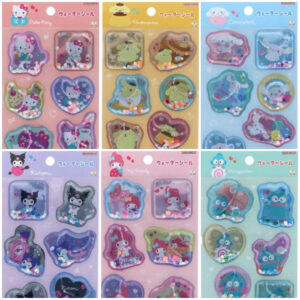 しまむら抽選販売【ウォーターシール】「サンリオ」6種類が登場！しまむらバースデイ公式アプリで♡応募は3月1日(日)23時まで☆