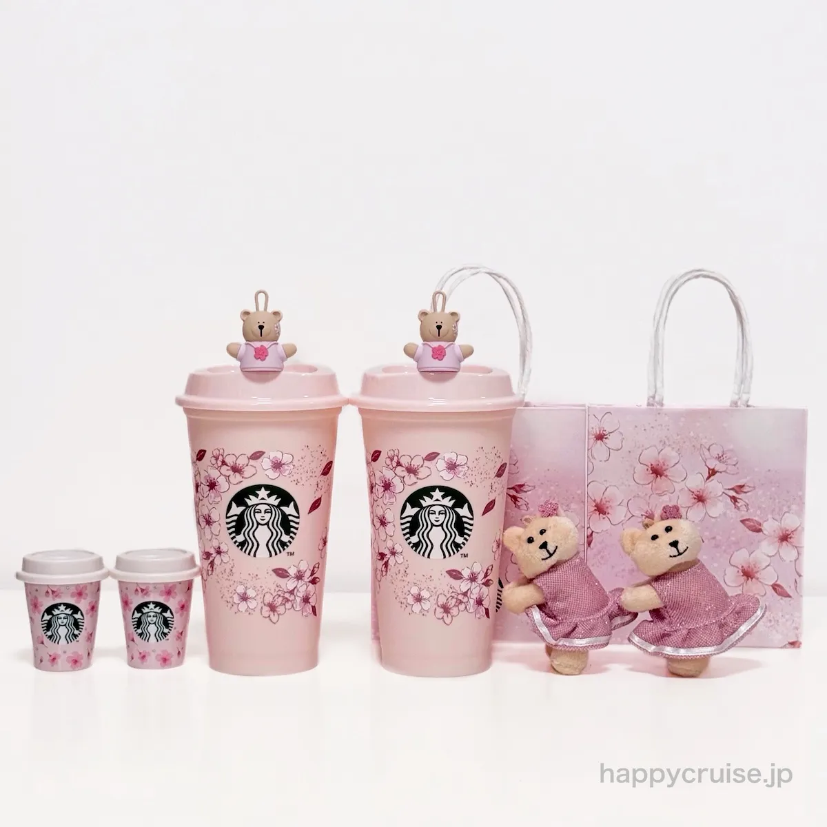 【スタバさくら2026】春満開!桜リユーザブルカップ&ベアリスタキャップが可愛すぎる〜♡2026年2月18日(水)よりスターバックス店舗販売スタート!