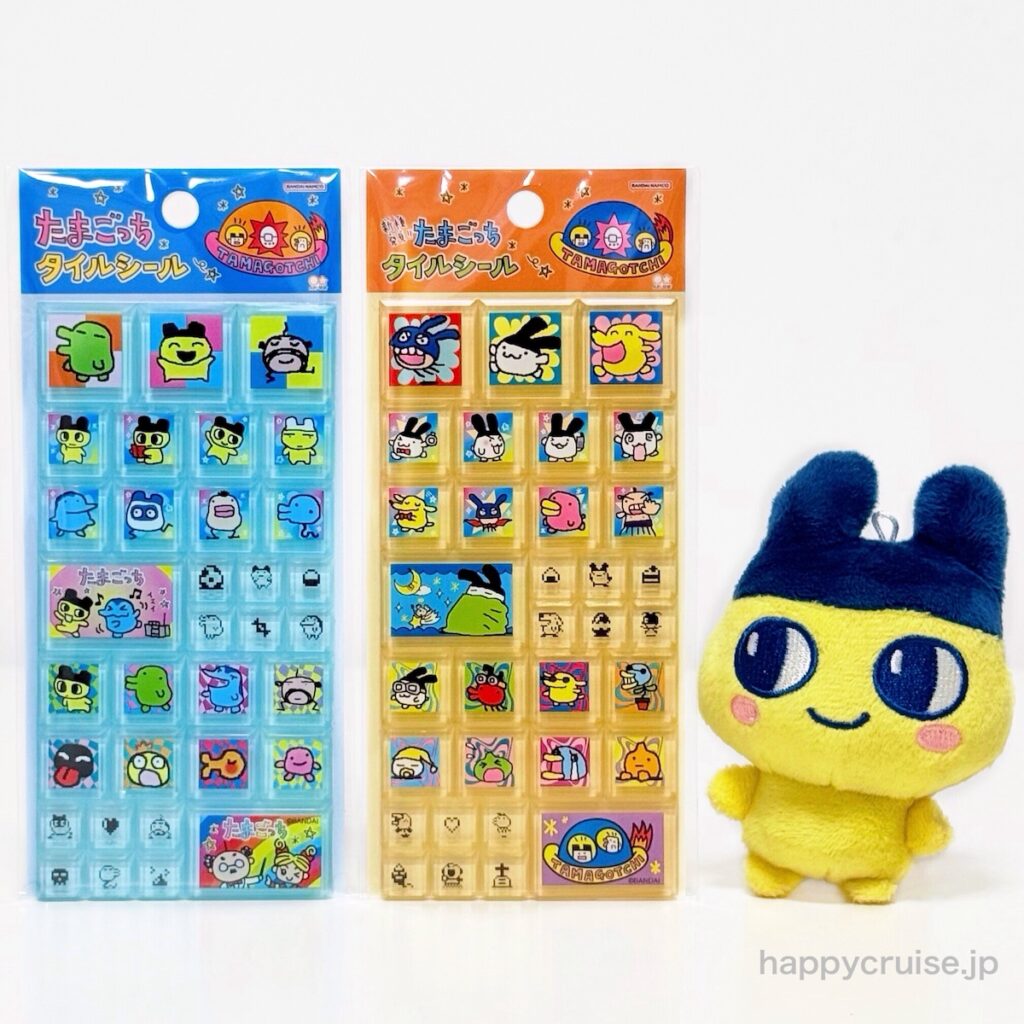 セブンイレブンで発見！【たまごっちタイルシール】まめっち・みみっちの2種類が可愛すぎた‥♡