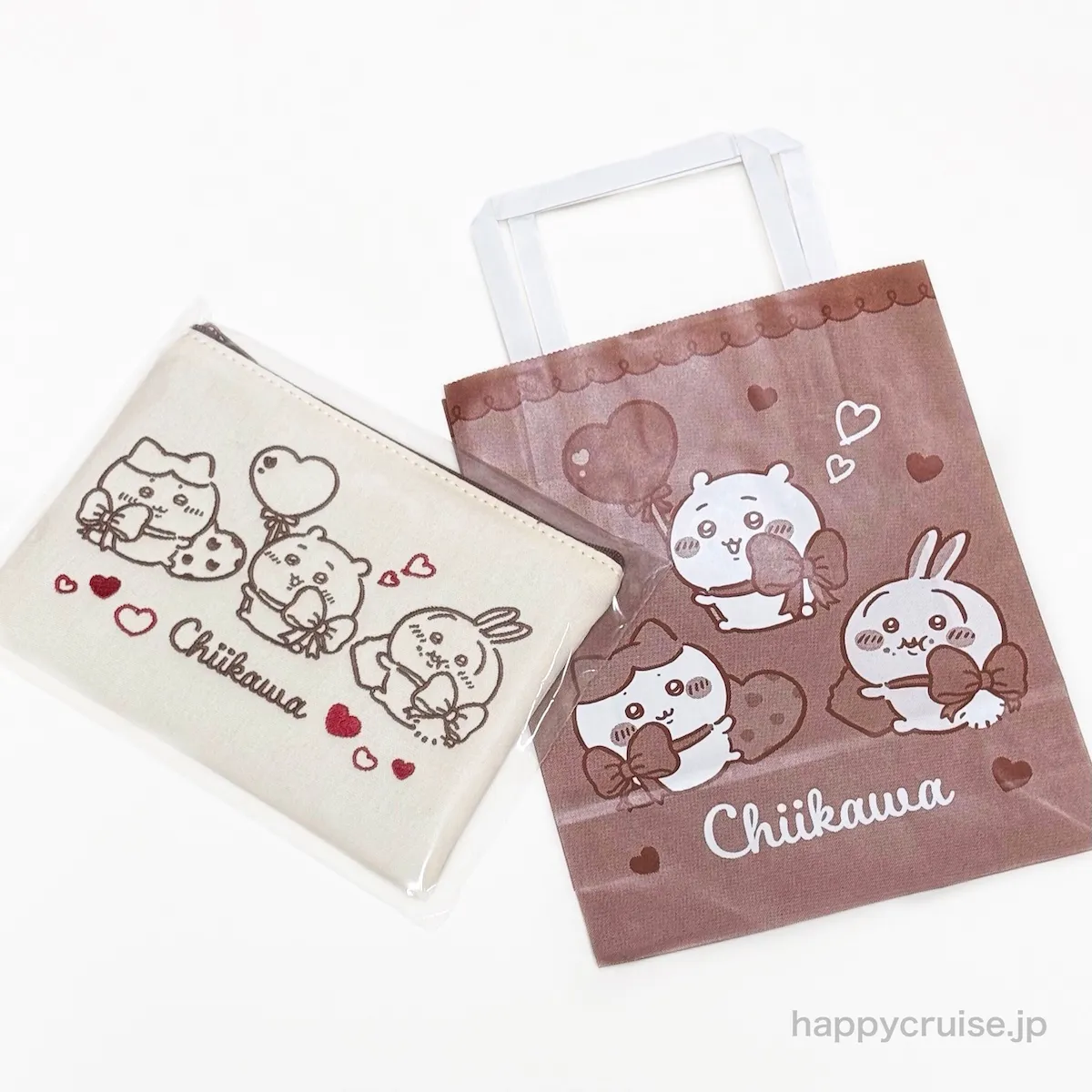 【ちいかわバレンタイン2026】ハートチョコ入り♡ポーチギフトが飛び売れ中の大人気!