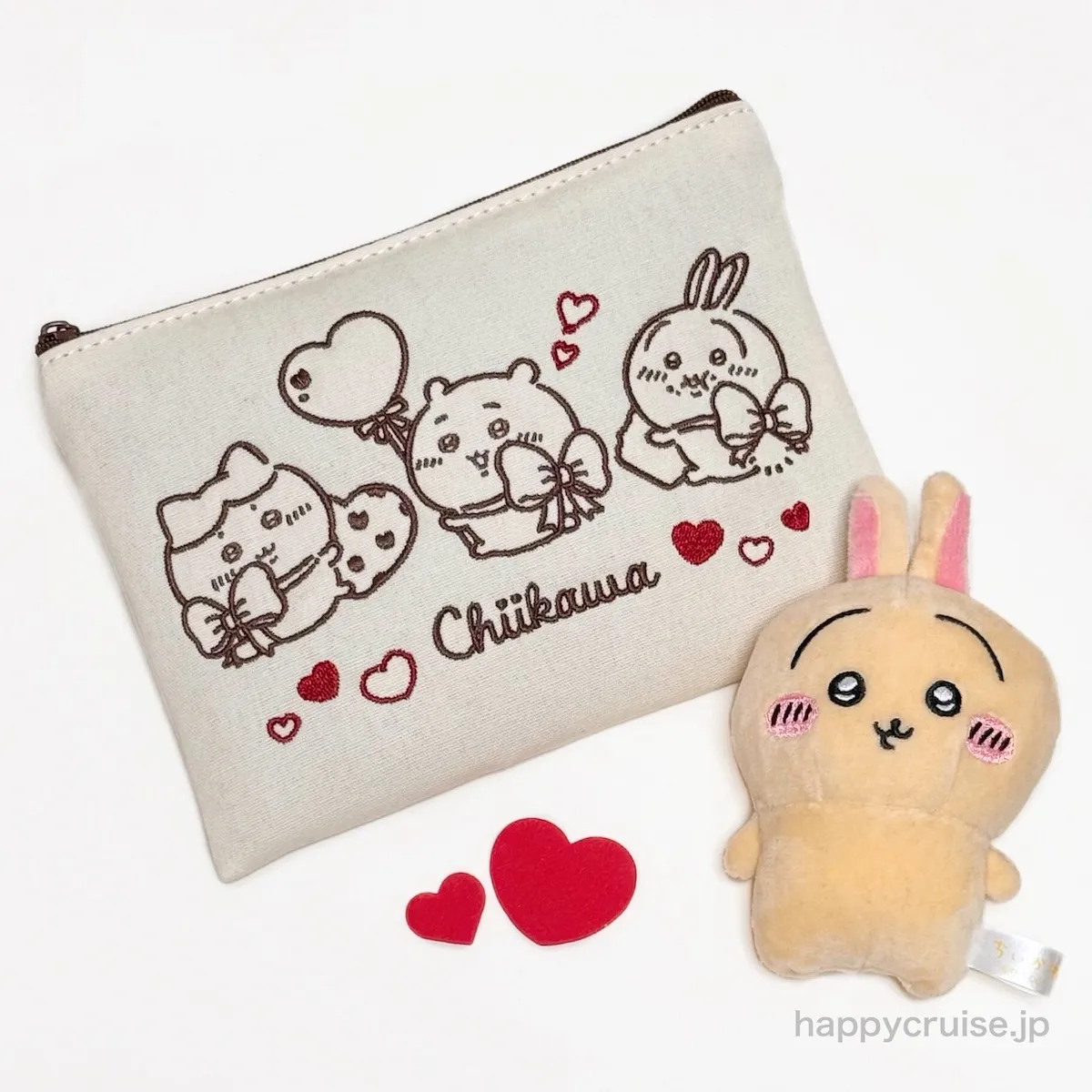 【ちいかわバレンタイン2026】ハートチョコ入り♡ポーチギフトが飛び売れ中の大人気!