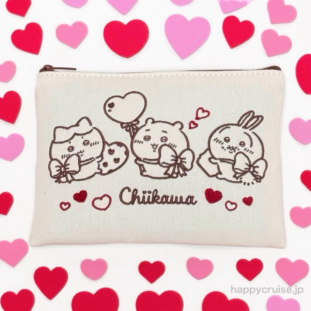 【ちいかわバレンタイン2026】ハートチョコ入り♡ポーチギフトが飛び売れ中の大人気！