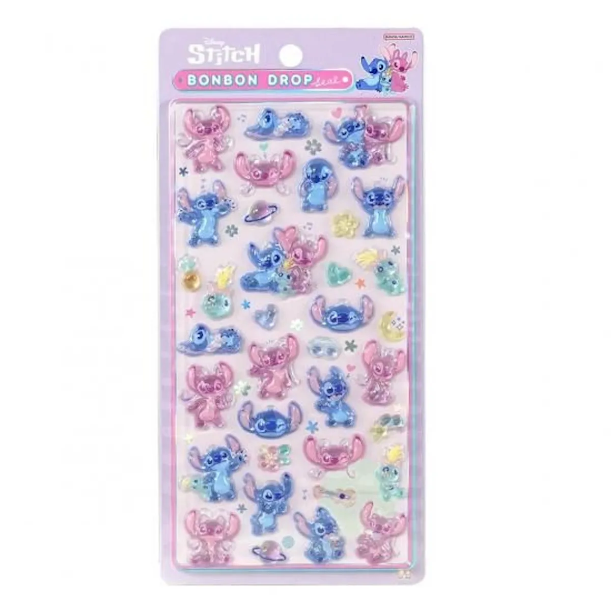 【ボンボンドロップシール】ディズニー第2弾 スティッチ&エンジェル ¥550(税込) クーリア公式