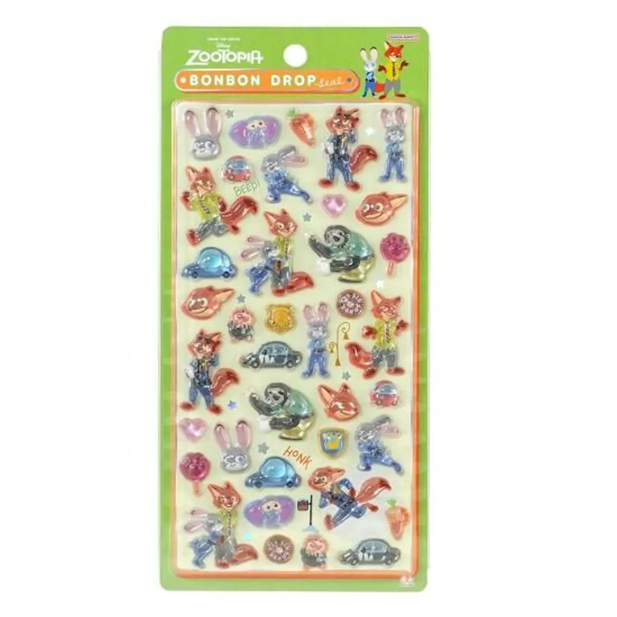 【ボンボンドロップシール】ディズニー第2弾 ズートピア ¥550(税込) クーリア公式