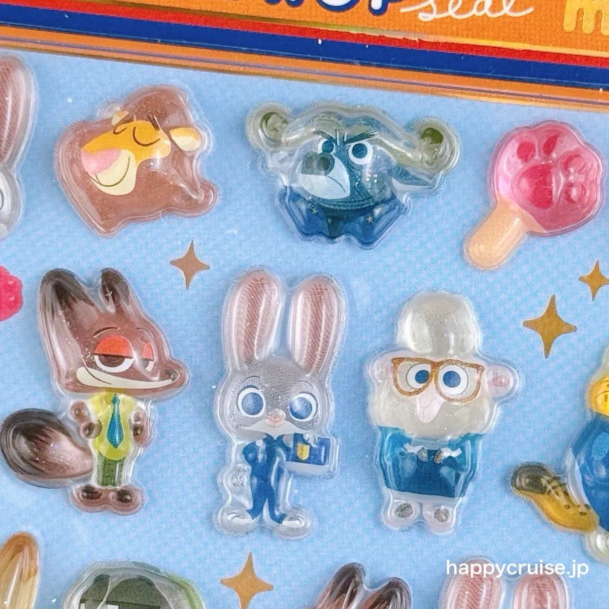 【ボンボンドロップシールmini】ディズニー『ズートピア ミニ』がめっちゃ可愛い〜♡ジュディやニックが大集合!(HAPPY CRUISE オリジナル写真&オリジナル記事)