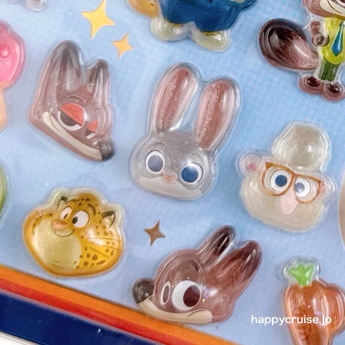 【ボンボンドロップシールmini】ディズニー『ズートピア ミニ』がめっちゃ可愛い〜♡ジュディやニックが大集合!(HAPPY CRUISE オリジナル写真&オリジナル記事)
