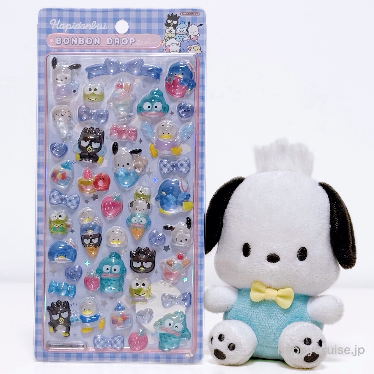【ボンボンドロップシール】サンリオ第2弾「はぴだんぶい」が可愛すぎる〜♡ポチャッコやハンギョドンたちが大集合！