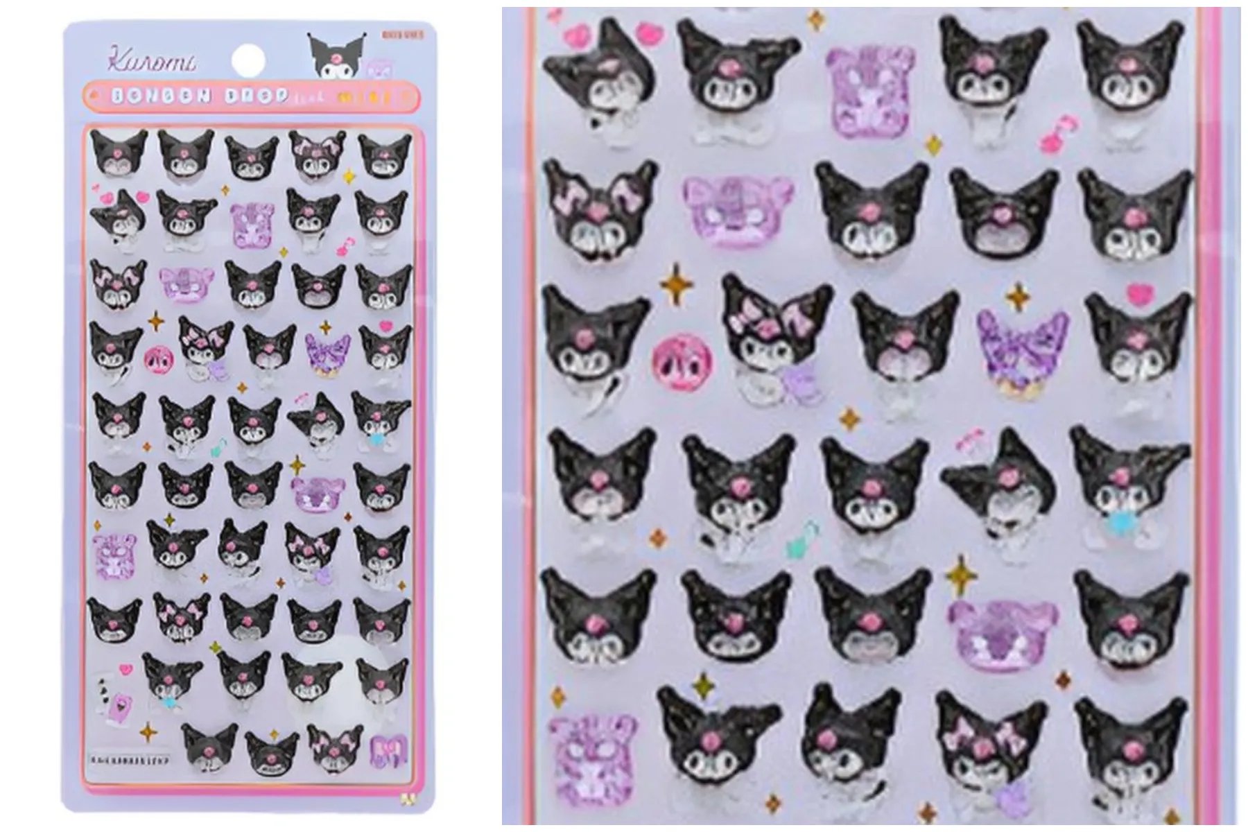 【ボンボンドロップシール mini】サンリオキャラクターズ ミニ クロミ