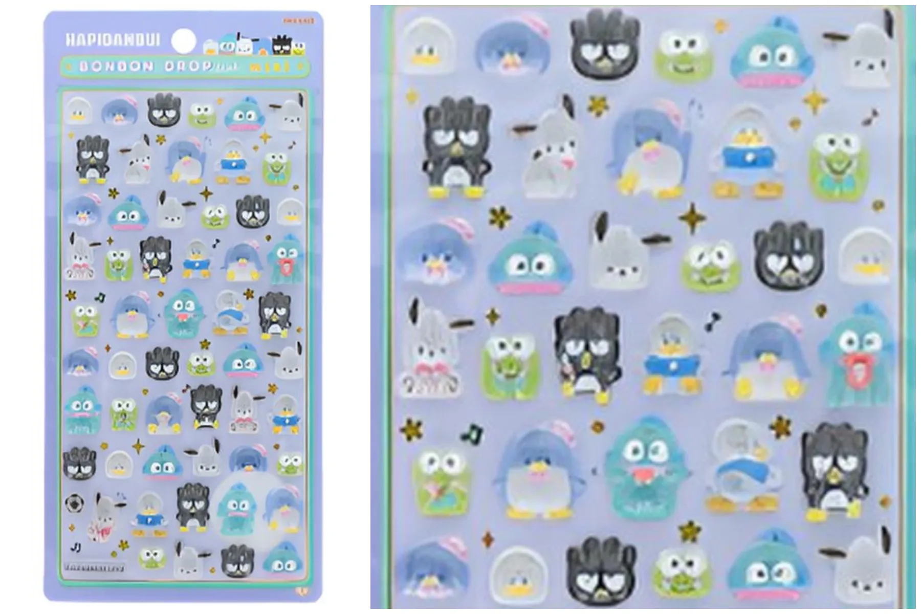 【ボンボンドロップシール mini】サンリオキャラクターズ ミニ はぴだんぶい