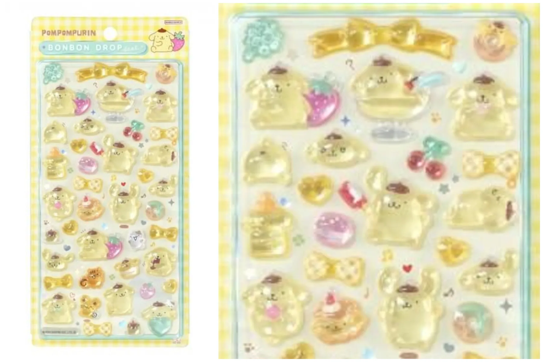 【ボンボンドロップシール】サンリオキャラクターズ 第2弾 ポムポムプリン