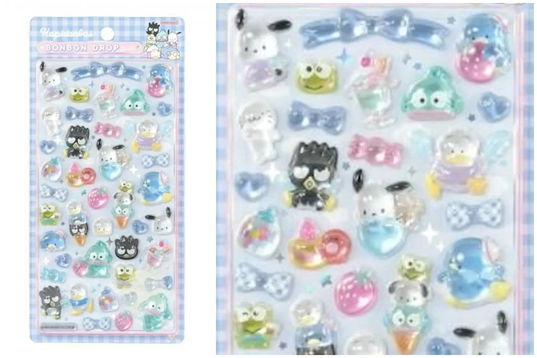 【ボンボンドロップシール】サンリオキャラクターズ 第2弾 はぴだんぶい