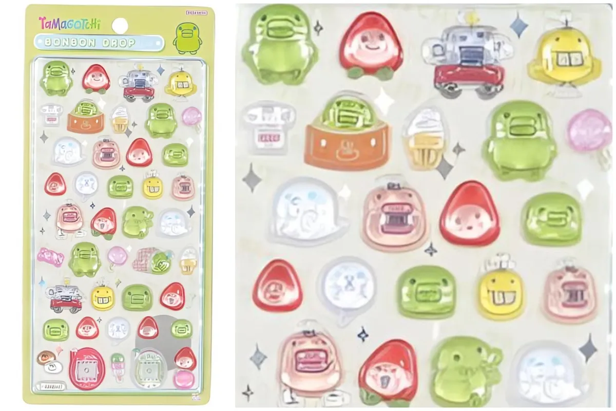 【ボンボンドロップシール】たまごっち(くちぱっち)ボンボンドロップシール、ボンドロ