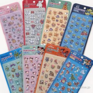 セブンイレブンで発見！【ディズニー ぷくぷくシール2】ミッキー＆ミニーなどかわいい8種類が登場♡