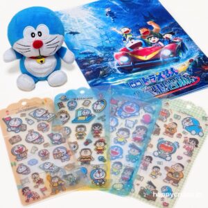 【ドラえもん】新作の立体シール「ドロップジェリーシール」4種類が可愛すぎた‥♡ 映画館のグッズ売り場で買えたよ♪