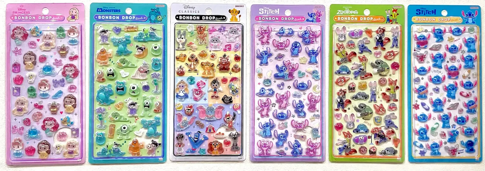 【キディランド】ボンボンドロップシール「ディズニー第2弾」抽選販売