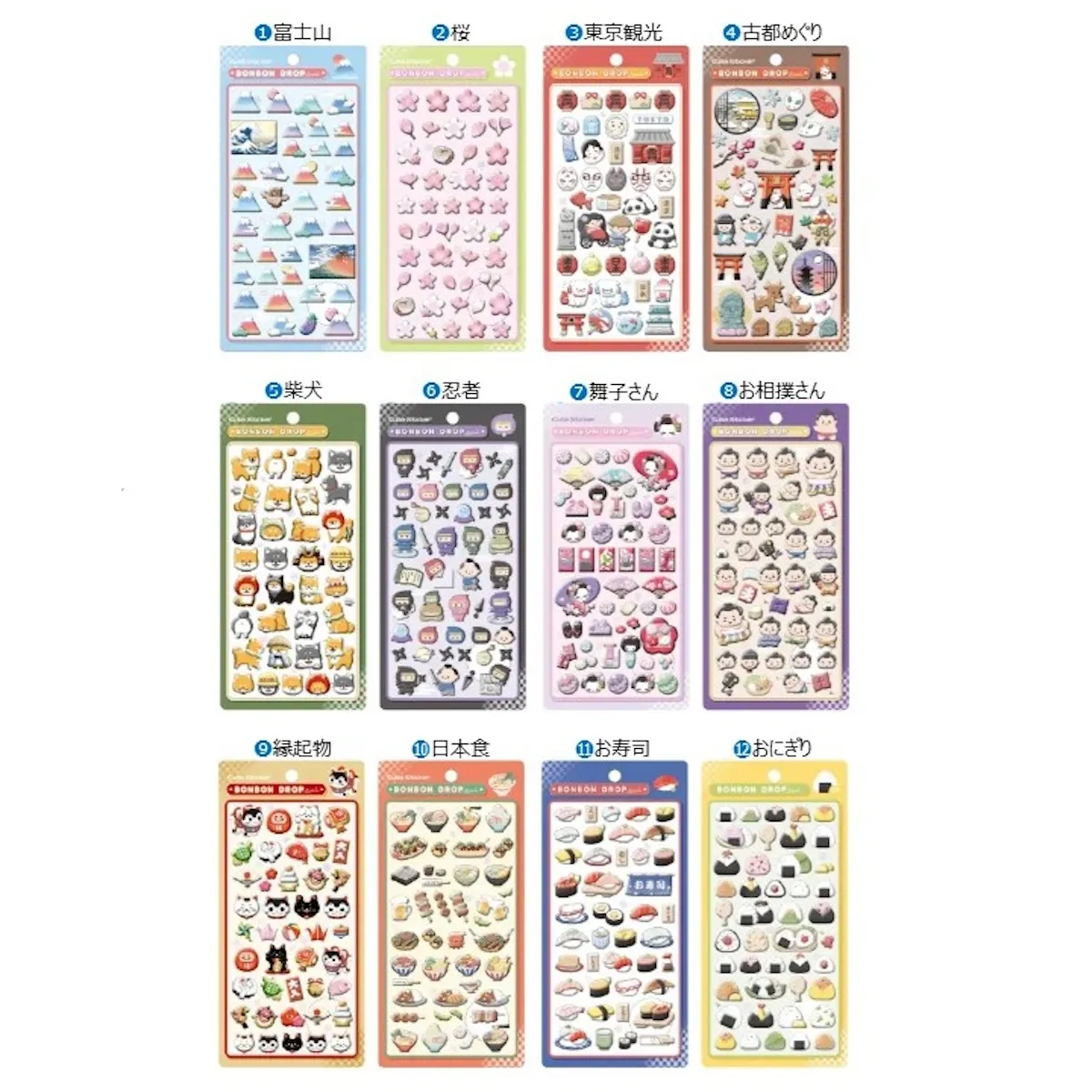 【千葉ロフト】ボンボンドロップシール含む「立体シール売場」抽選販売♡