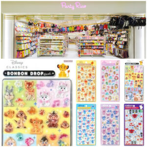 東京都【パーティリコ アリオ亀有店】ボンボンドロップシール「ディズニー6種セット」抽選販売♡4/3(金)〜4/4(土)購入整理券！抽選エントリースタート！