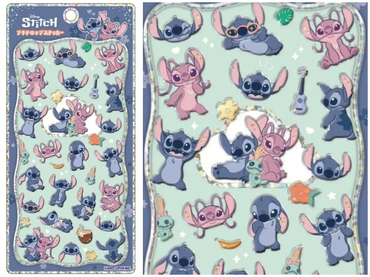 プチドロップステッカー「ディズニー」スティッチ