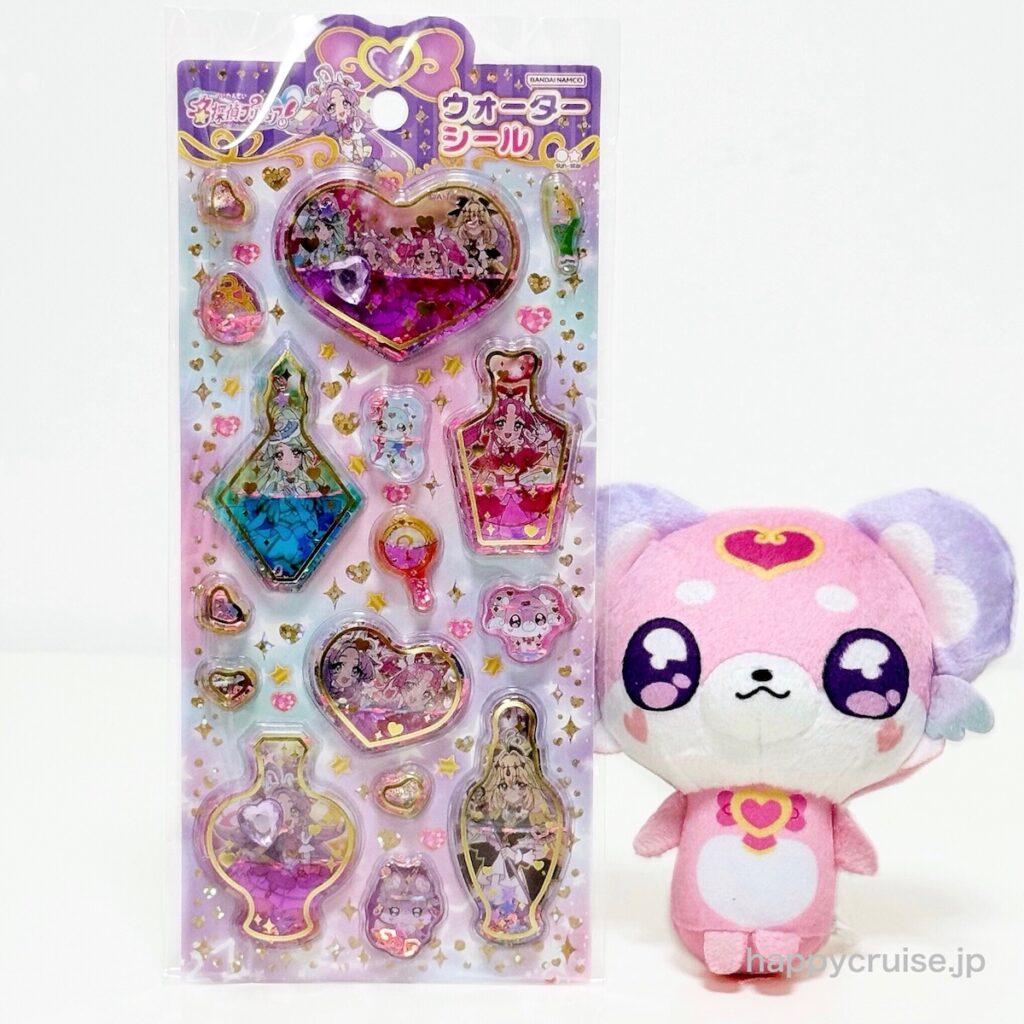 【名探偵プリキュア！】ウォーターシールがめっちゃ可愛い〜♡キラキラ豪華な立体シールは幻級の大人気！