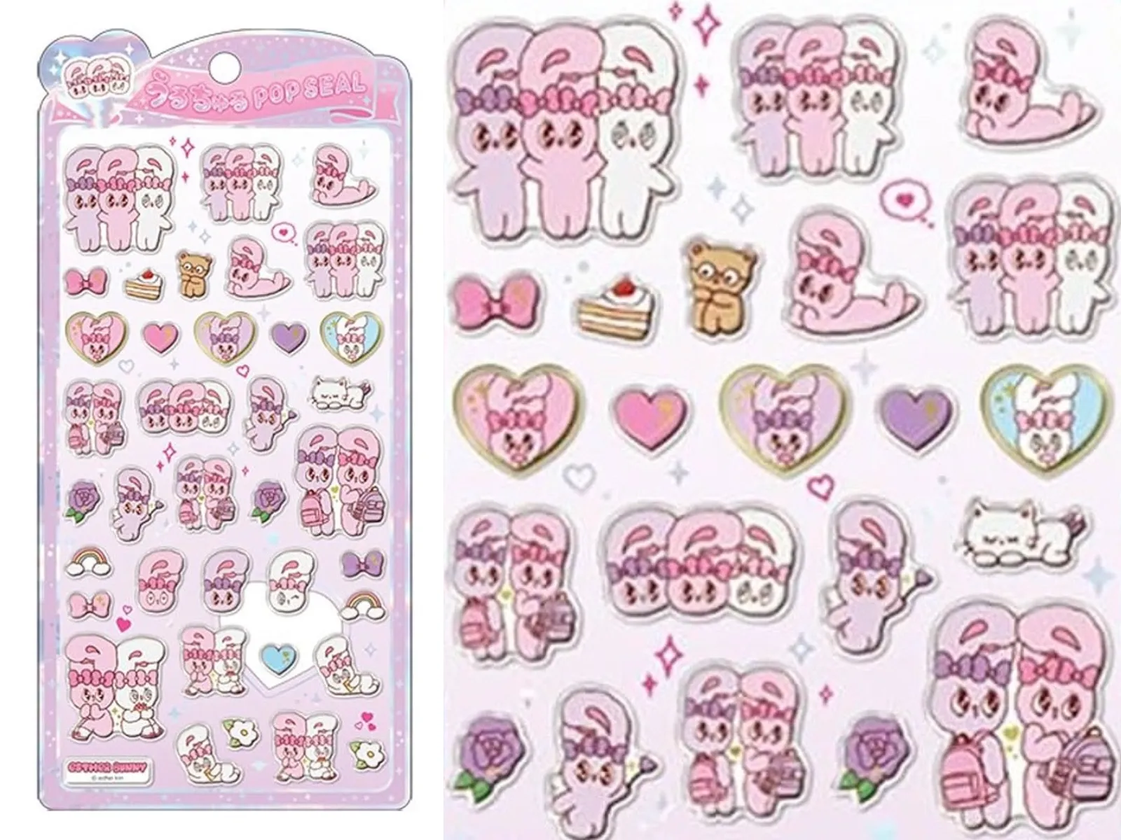 【うるちゅるポップシール】エスターバニー うるちゅるPOPシール