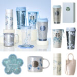 【スタバさくら2026】「SAKURA 新作グッズ第2弾」桜舞う青空がテーマ！エアリーブルーがきらめく限定ボトルやタンブラーなど16種類を大公開♡