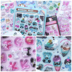 【ボンボンドロップシール】ボンドロの新作発表きたー♡「サンリオ文字」「オリジナル」「パールベール」全16種が4月下旬発売！