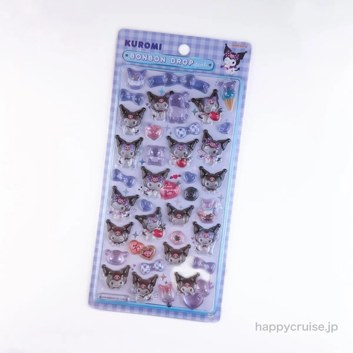 【ボンボンドロップシール】サンリオ第2弾「クロミ」がかわいすぎっ♡バクくんとの仲良しデザインにもきゅん☆