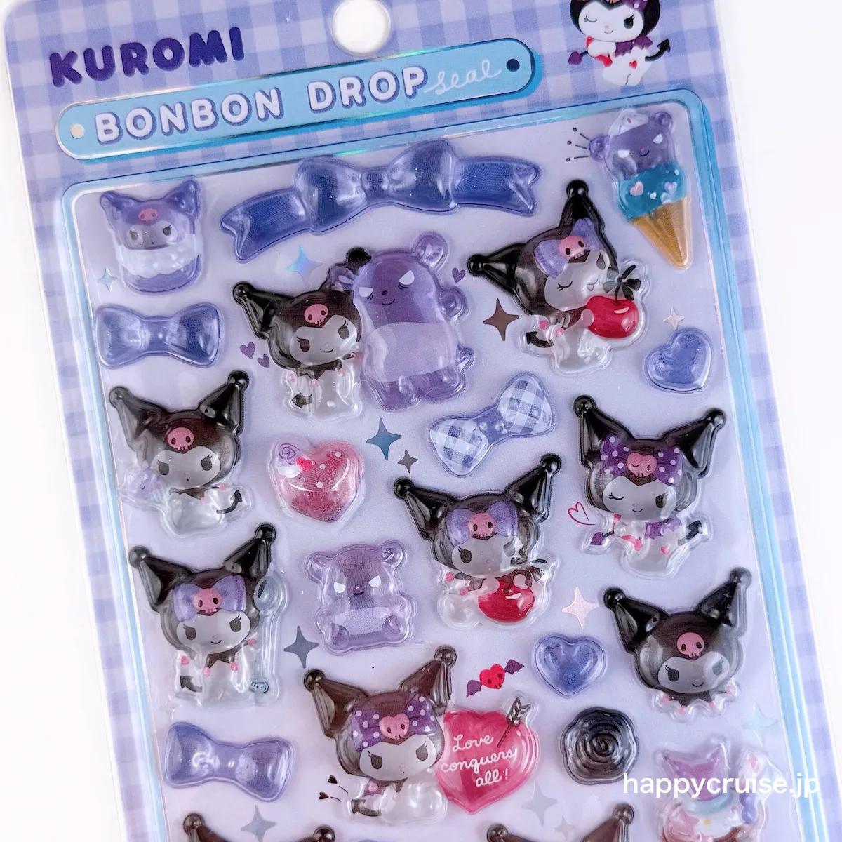 【ボンボンドロップシール】サンリオ第2弾「クロミ」がかわいすぎっ♡バクくんとの仲良しデザインにもきゅん☆