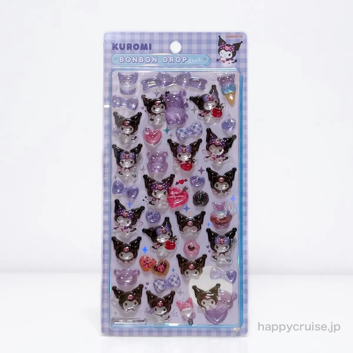 【ボンボンドロップシール】サンリオ第2弾「クロミ」がかわいすぎっ♡バクくんとの仲良しデザインにもきゅん☆