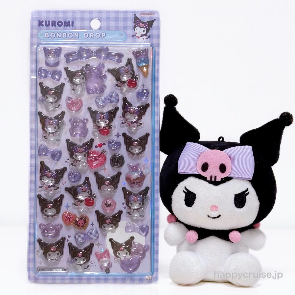 【ボンボンドロップシール】サンリオ第2弾「クロミ」がかわいすぎっ♡バクくんとの仲良しデザインにもきゅん☆