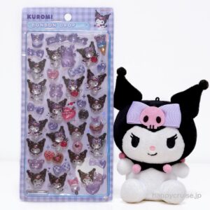 【ボンボンドロップシール】サンリオ第2弾「クロミ」がかわいすぎっ♡バクくんとの仲良しデザインにもきゅん☆