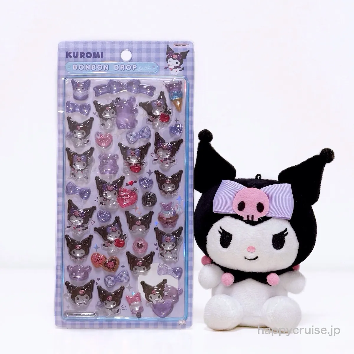 【ボンボンドロップシール】サンリオ第2弾「クロミ」がかわいすぎっ♡バクくんとの仲良しデザインにもきゅん☆