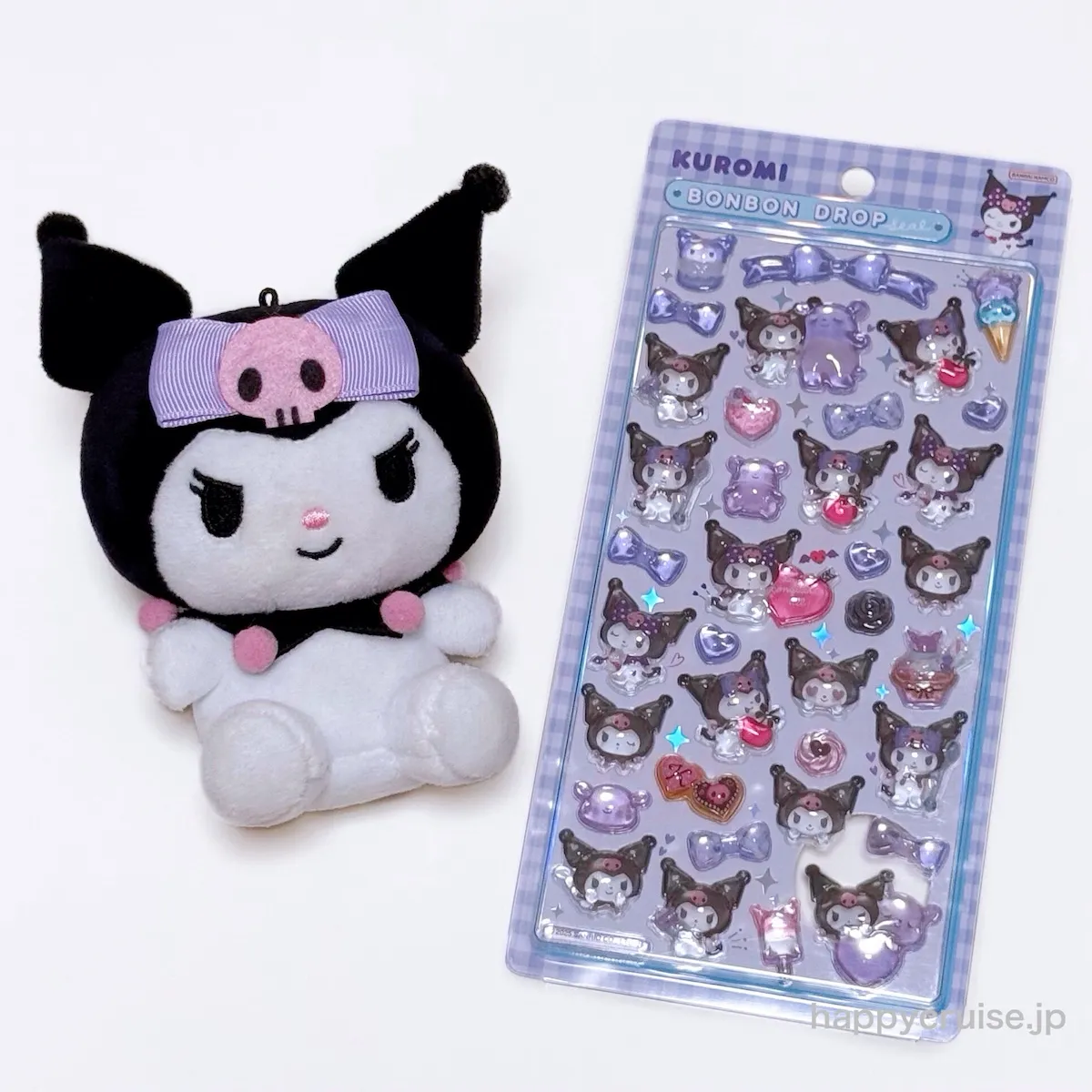【ボンボンドロップシール】サンリオ第2弾「クロミ」がかわいすぎっ♡バクくんとの仲良しデザインにもきゅん☆