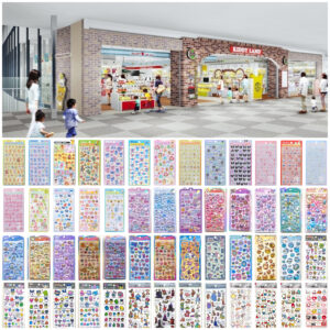 【キディランドららぽーと富士見店】ボンドロ・うるちゅる・プチドロなど立体シール・キャラクターシールの抽選販売まとめ！5月1日(金)〜5月3日(日・祝)購入整理券！抽選エントリースタート！